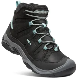 Keen Damen Circadia Mid Polar Wanderstiefel, Black/Cloud Blue, 40 EU