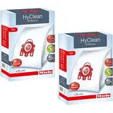 Set von 2 Kisten fjm Hyclean 3D -Taschen Effizienz für kompakte Staubsauger S700 S4000 und S6000 Miele Los 2)