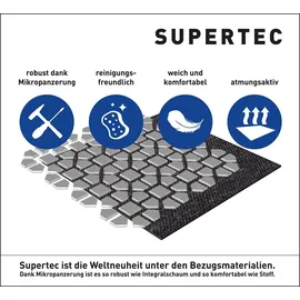 bimos Arbeitsstuhl XXL Kunstleder Orange