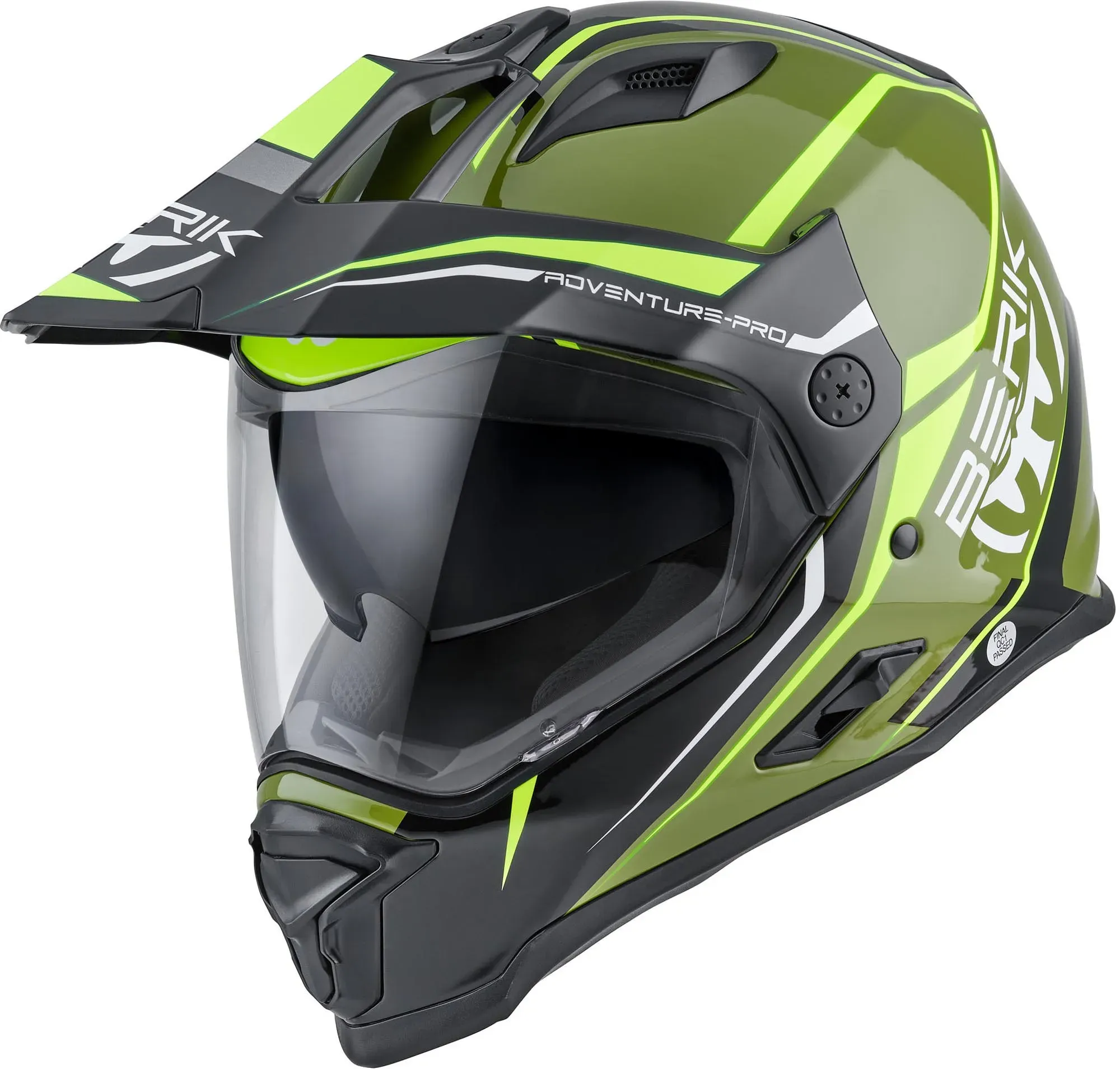 Berik MX313 Volstom Adventure Pro Enduro Helm, Größe M für Frauen