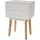 Mendler Nachtschrank Malmö T271 59 x 40 x 30 cm Weiß