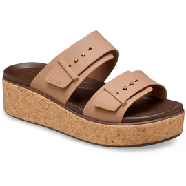 Crocs Brooklyn Cork Buckle Braun 37