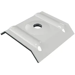 Kalotten | Profil 20/1100 | Montage Hochsicke | Weißaluminium