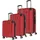 Travelite City Koffer-Set 3-tlg. rot