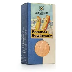 Pommes-Gewürzsalz-Mischung bio, 130 g Packung