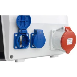 Doktorvolt Stromverteiler pTD-S 32A 2x230V 3P Zähler mit SIEMENS und MENNEKES Doktorvolt DV-4791-D