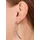 Fossil Creolen JF01702040 Edelstahl Silber 375 0,0