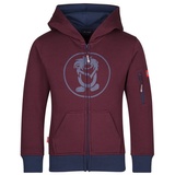 TROLLKIDS Sweatjacke "Sortland" in Rot - 164