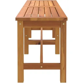 vidaXL Gartenbank 150 x 35 x 45 cm Braun