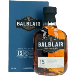 Balblair 15 Jahre - Highland Singe Malt Scotch Whisky