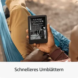 KINDLE - Der neue Kindle (2024), mit Werbung, 16 GB E-Book-Reader Schwarz
