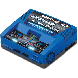TRAXXAS EZ-Peak Live Dual Modellbau-Ladegerät 26A LiPo, NiMH Minus-Delta-U Abschaltung, Akkuerkennung, Temperaturüberwachung