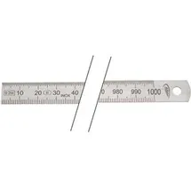 Helios-Preisser Helios Preisser Stahlmaßstab 1000 mm STA biegsam Teilung B =mm/1/2mm