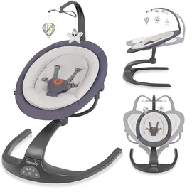 lionelo Rina 4xAA Grey Concrete + Fernbedienung, - Grau