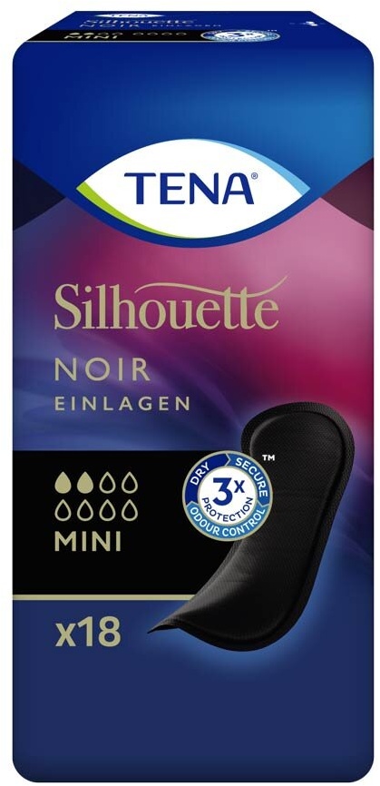 TENA Silhouette Mini Noir, 108 Stück