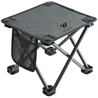 witeblaze Campingstuhl Ultralight Schwarz