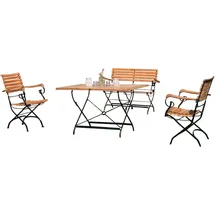 SonnenPartner Oxford Set 4-tlg. Schwarz
