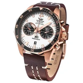 Vostok Europe Rocket N1 Chronograph Leder 46 mm 6S21-225B619