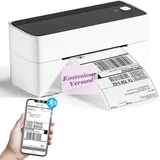 Bluetooth Etikettendrucker, DHL Thermodrucker 4x6 Ettikettendrucķer,  Phomemo