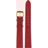 Certina - Leder Hermione Eiderchse Lederband Rot 14.50/12mm C600011733 - rind,rot