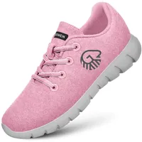 GIESSWEIN Merino Runners Women atmungsaktiv - Damen Sneaker für gesunden Gang - Bequeme leichte Arbeitsschuhe für Pflegeberufe & Krankenschwester - 37 EU