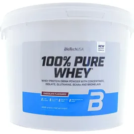 BIOTECH 100% Pure Whey Bourbon Vanille Pulver 4000 g