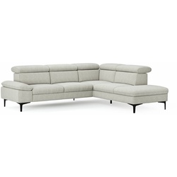 CASEDO Ecksofa Palma Stoff Naturel