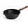 WOLL "Eco Logic QXR Guss-Wok- und Rührpfanne", schwarz, H:9cm Ø:24cm, Pfannen, Wok, PFAS-freie Diamond-QXR - Beschichtung