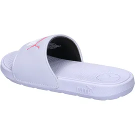 Puma COOL CAT 2.0 PS Unisex Schiebe-Sandalen, Cool Weather-PUMA White-Magic Rose - 31 EU