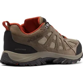 Columbia Redmond III Low Waterproof Herren Pebble/Dark Sienna 42