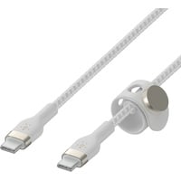 Belkin Pro Flex USB-C/ USB-C Kabel Power Delivery 60W 2m weiß CAB011BT2MWH