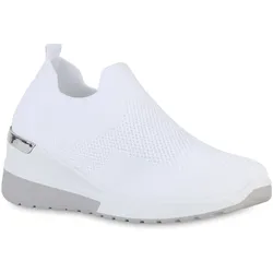 Damen Slip Ons in Weiss