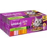 Whiskas Tasty Mix Multipack Mega Pack Chefs Choice in Sauce Nassfutter Katzenfutter