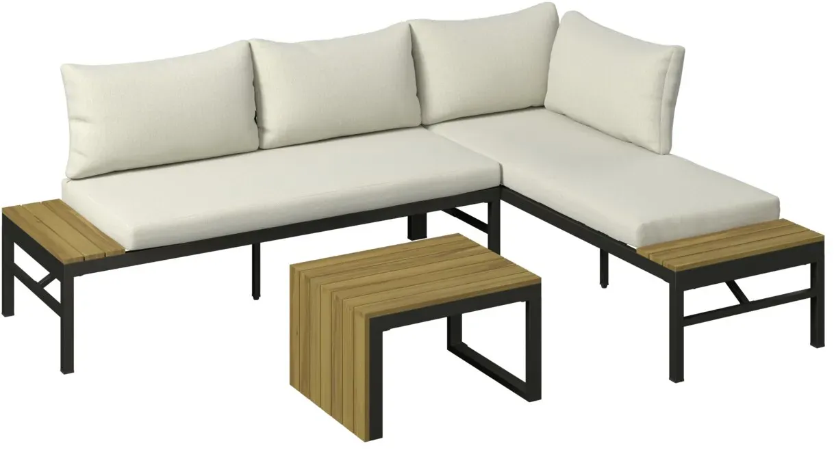 Ambia Garden Loungegarnitur-Set MONTANA - SC ca. 226.00x160.00