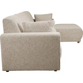 OTTO home Eckcouch Polyester 2-Sitzer Beige