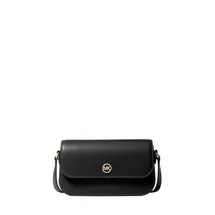 Michael Kors Jet Set Travel Umhängetasche Leder Black