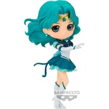 BANPRESTO Sailor Moon Cosmos - Sailor Neptune - Q Posket Ver.A 14cm - Blau