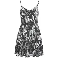 LASCANA Strandkleid Schwarz-Weiße 42