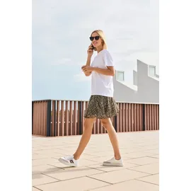 Rieker Plateausneaker Beige/Weiß Damen 39