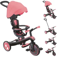 GLOBBER Explorer Trike 4in1 Coral Pink rosa