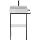 Duravit Waschbeckenunterschrank 51,6 x 79 x 33 cm Schwarz Matt
