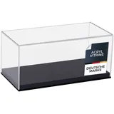 HMF 46801 Acryl Vitrine für Modellautos, Figuren, 24 x 12 x 11 cm