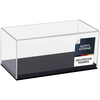 HMF Acryl Vitrine für Modellautos, Figuren, 24 x 12 x 11 cm