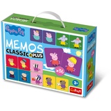 Trefl Memos classic&plus Peppa Pig (Kinderspiel)