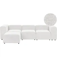 Beliani Sofa 3 Sitz(e) Braun