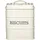 KitchenCraft Keksdose weiß 14,5 x 19 cm