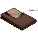 IBENA Cotton Pur 140 x 200 cm kakao-taupe