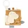 Nattou Kinder-Spielbuch aus Baumwolle und Polyester, Hund Charlie, Mit tollen Aktivitäten, Ca. 12 x 12 cm, Vegan, Baumwolle/Polyester, Braun