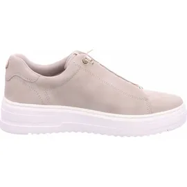 Marco Tozzi Damen Sneaker flach mit Schnürsenkeln Elegant, Beige (Dune), 38 EU