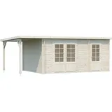 Palmako Gartenhaus Ella 6,5 x 3,5 m Weiß